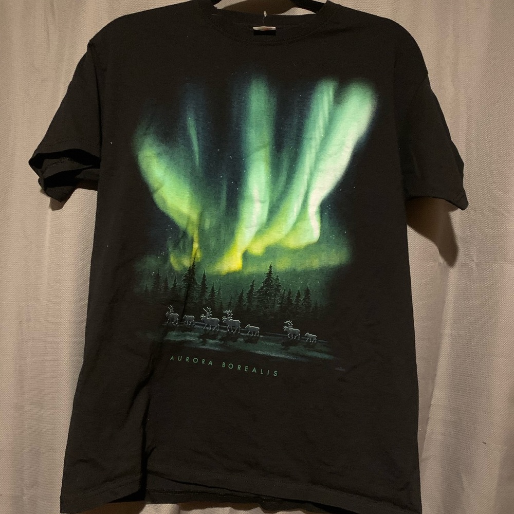Black graphic t-shirt